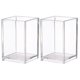 thumbnail image 1 of 2 Pcs Desk Pen Holder Pencil Holder Pot Plastic Pen Storage Pot Stationery Storage Basket, 1 of 3