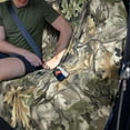 thumbnail image 4 of Xoenoiee Hunting Camo Forest Print Waterproof Backseat Cover Waterproof Rear Bench Towel Seat Covers, Car Seat Protector for Gym Swimming, Universal Fits for Truck Van and SUV, 4 of 7