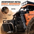 thumbnail image 5 of Doulami RC Car,1:12 Scale 6-Channel, 2.4GHz Alloy Monster Truck with Proportional Throttle & High/Low Speed, 100m Long Range, 4-Color LED Lights, 7.4V Li-Po Battery, Gift for Kids Boys Girls, 5 of 12
