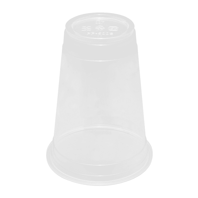 Q Cup 500ml Clear Round Bottom PP Cup (95mm) - 1 case (1000 piece) - Frozen  Solutions