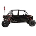 thumbnail image 2 of TUSK Barrier Pro Fit Doors Black Powder Coated for Polaris RZR XP 4 Turbo S Velocity 2019-2021, 2 of 7
