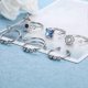 thumbnail image 2 of 6pcs Anxiety Ring Rotatable Finger Rings Stress Relief Fidget Ring Decor, 2 of 3