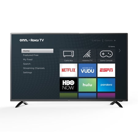 onn. 50" Class 4K UHD HDR10 Roku Smart LED TV (100005396)
