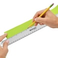 thumbnail image 3 of Westcott 12" Aluminum Ruler, Cork Back, Imperial/Metric, 0.09 lbs. 1-Count, Not Bulk, High School, 3 of 10