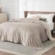 thumbnail image 2 of Manta de cama, forro polar, tamaño queen, Oxford, color canela, 230 x 230 cm, 2 of 8