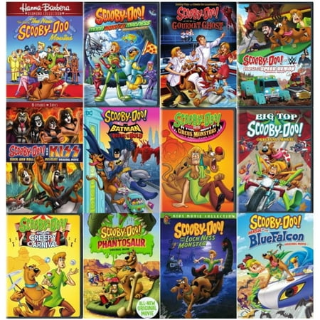 Scooby-Doo Movie Collection: Best of the New Scooby/ Moon Monster Madness/ Gourmet Ghost/ Curse of Speed Demon/ Kiss Rock: Rock & Roll/ Scooby & Batman Brave & The Bold/ Circus Monsters/ Big-top Scoob
