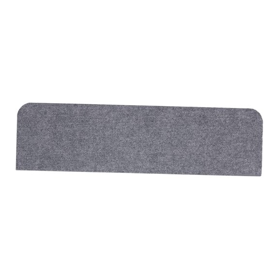 Stair Tread Carpet Slip Resistant Stair Protector Tape Stair Rugs Stair Runner for Wooden Steps 30"x8" Stair Mats Step Mats for Elderly Kids Gray