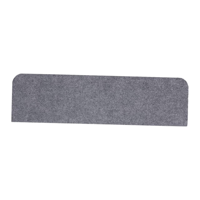Marches d'Escalier Antidérapantes avec Bande de Protection d'Escalier Collante Réutilisable 30" Gris