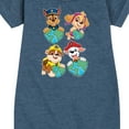 thumbnail image 3 of Paw Patrol - Heart Earth - Toddler And Youth Girls Fleece Dress, 3 of 6