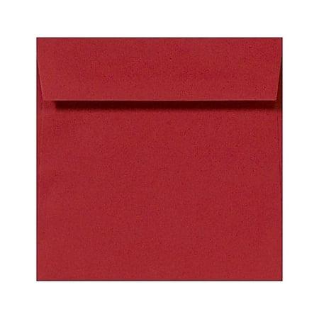 UPC: 0638499432608 | LUX 7 x 7 Square Envelopes Ruby Red LUX-8545-18-50