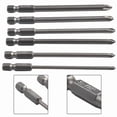 thumbnail image 3 of Home Screwdriver Bit 1/4Inch 100Mm Long 6Pcs/Set Cross Head Nutdrivers, 3 of 6