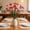 Red, variant on Artificial Spring Grass Orchid Bouquet 2 Piece Faux Flower Arrangement with Stems Durable Fake Flowers for Wedding Party Office Table Centerpiece Living Room Bathroom Kitchen Sweet Style Home Decor