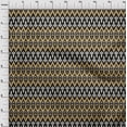 thumbnail image 3 of oneOone Silk Tabby Fabric Damask & Chevron Ikat Print Fabric BTY 42 Inch Wide, 3 of 4