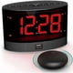 thumbnail image 1 of Alarm Clock With Wireless Bed Shaker, Dual Vibrating Alarm Clock For Heavy Sleepers, Deaf And Hard Of Hearing, Adjustable Volume/dimmer/alarm Mode, Us, 1 of 5