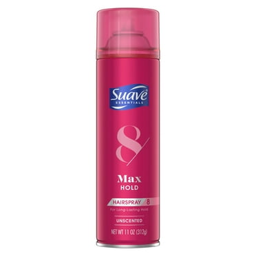 Suave Max Hold Unscented Hairspray, 11 oz