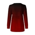 thumbnail image 4 of HomeDM Sweatshirt for Women Fall Crewneck Long Sleeve Shirts Casual Comfy Pullover Tops - Wine/L, 4 of 6