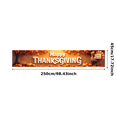 thumbnail image 4 of Autumn Leaves Happy Thanksgiving Turkey Banner for Festive Celebration Autumn Party Event Indoor Decoration, 4 of 9