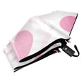 thumbnail image 6 of FORMRS Travel Umbrella Folding Auto Open Close Windproof Rain UV Protection, Geometric Love, 6 of 8