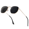 thumbnail image 1 of Gafas de sol KALIYADI Hexagon Polarized UV400 para mujer y hombre, 1 of 6