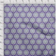 thumbnail image 4 of oneOone Rayon Purple Fabric African Sewing Fabric By The Yard Printed Diy Clothing Sewing Supplies 56 Inch Wide, 4 of 4