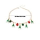 thumbnail image 3 of Adornos navideños, adornos para el árbol de Navidad, collar navideño con diseño de Papá Noel, árbol de Navidad, joyería navideña para mujer, regalo de Navidad de moda, collares navideños., 3 of 6