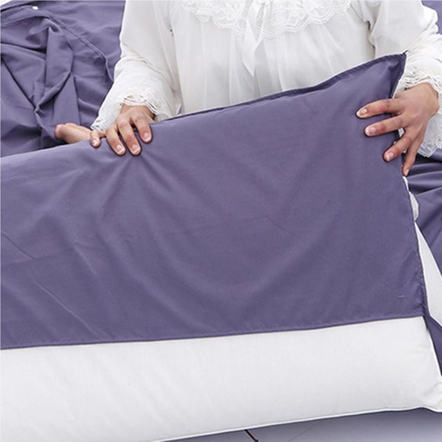 Maoww Drap de Couchage Portable en Fibre de Polyester avec Sac de Rangement pour Voyage Hôtel No.2