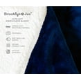 thumbnail image 4 of Sherpa Fleece Throw Blanket, Reversible Super Soft Luxurious Plush Blanket Throw, 4 of 7
