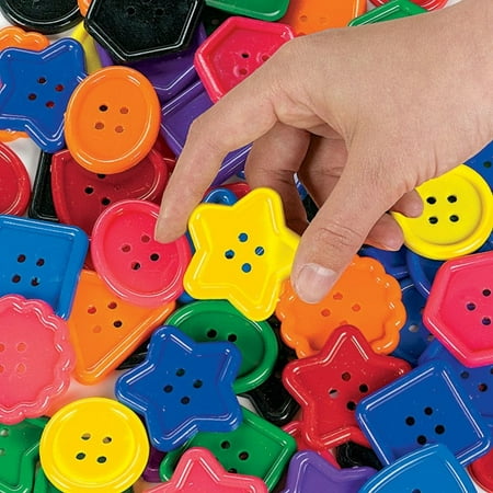 - Fun Express - Great Big ButtonS-1 lb - Craft Supplies - Scrapbooking Embellishments - Misc Scrapbooking Embellishments - 95 Pieces