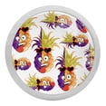 thumbnail image 1 of 4PCS Round Pineapple Cabinet Fluorescence Knob Glowing in the Dark Furniture Drawer Pulls Handle with Screws, 1 of 5