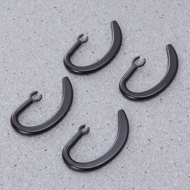 OFFIGAM 12Ud De Silicona Para Auriculares Inalámbricos Negro Giratorios