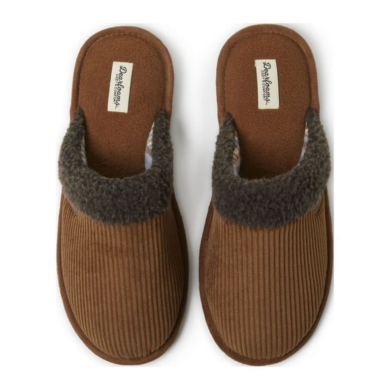 Dearfoam corduroy slippers sales