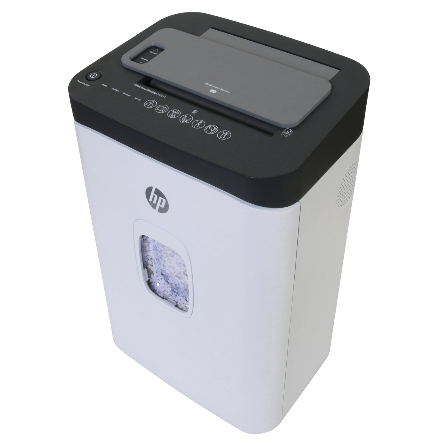 HP AF2014 200-Sheet Microcut Heavy-Duty Auto-Feed Shredder