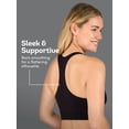 thumbnail image 4 of Fruit of the Loom Women's Seamless Racerback Longline Bra, 2-Pack, Sizes XS-4XL, 4 of 7