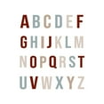 thumbnail image 3 of Straatsma, Leah 15x18 Black Modern Framed Museum Art Print Titled - Earthen Alphabet, 3 of 5