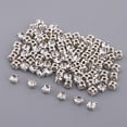 thumbnail image 4 of jifeng 100pcs Acrylic Flatback Sew On Rhinestones DIY Crafts Handicrafts 5mm White, 4 of 9