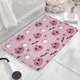 thumbnail image 3 of Cute Halloween Pattern Flannel Non Slip Door Rugs,Washable Door Mats Indoor,Decorative Door Mats,Dirt-Resistant and Absorbent Doormat for Entrance,Bedroom,Kitchen,Bathroom,31.5x17in(80x43cm), 3 of 4