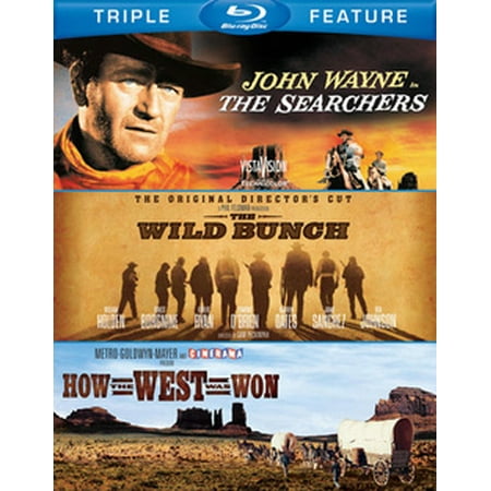 SEARCHERS/WILD BUNCH/HOW THE WEST WAS WON (BLU-RAY/3 DISC/VIVA) (The Best Of The West Rifles)