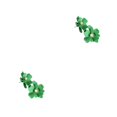 thumbnail image 1 of Sonducket 2 uds pendientes de flores encantadores accesorios de regalos de gotas para los oídos a la moda Verde 2piezas, 1 of 1