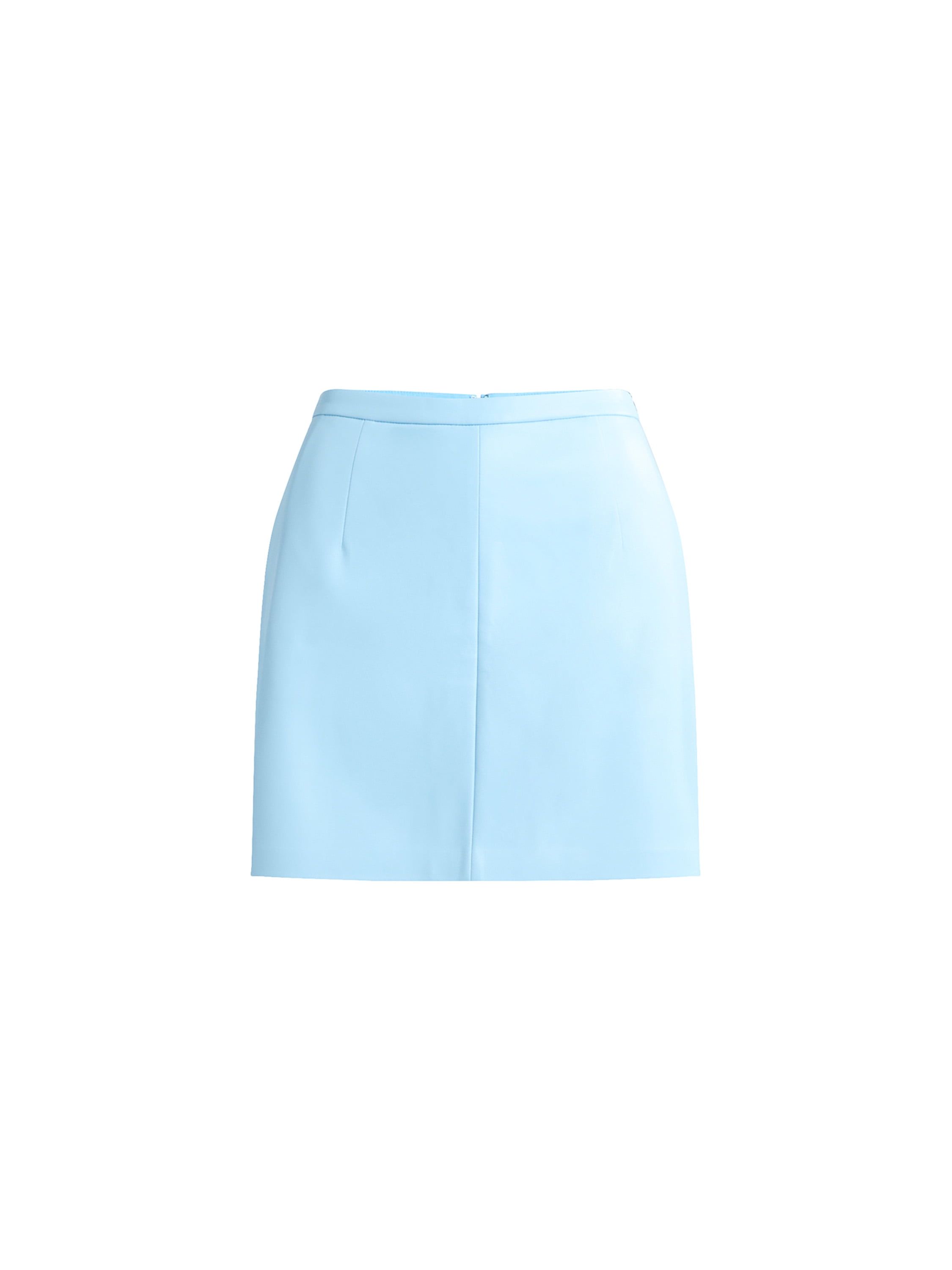 Scoop Women’s Faux Leather Seamed Mini Skirt, Sizes 0-18