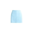 thumbnail image 5 of Scoop Women’s Faux Leather Seamed Mini Skirt, Sizes 0-18, 5 of 5