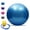 Blue, variant on Suodoka Anti-Burst Fitness Yoga Ball with Hand Pump Thickened Stability Balance Ball for Core Training Physical Therapy Home Gym, Pink, 45cm / 17.7 inches