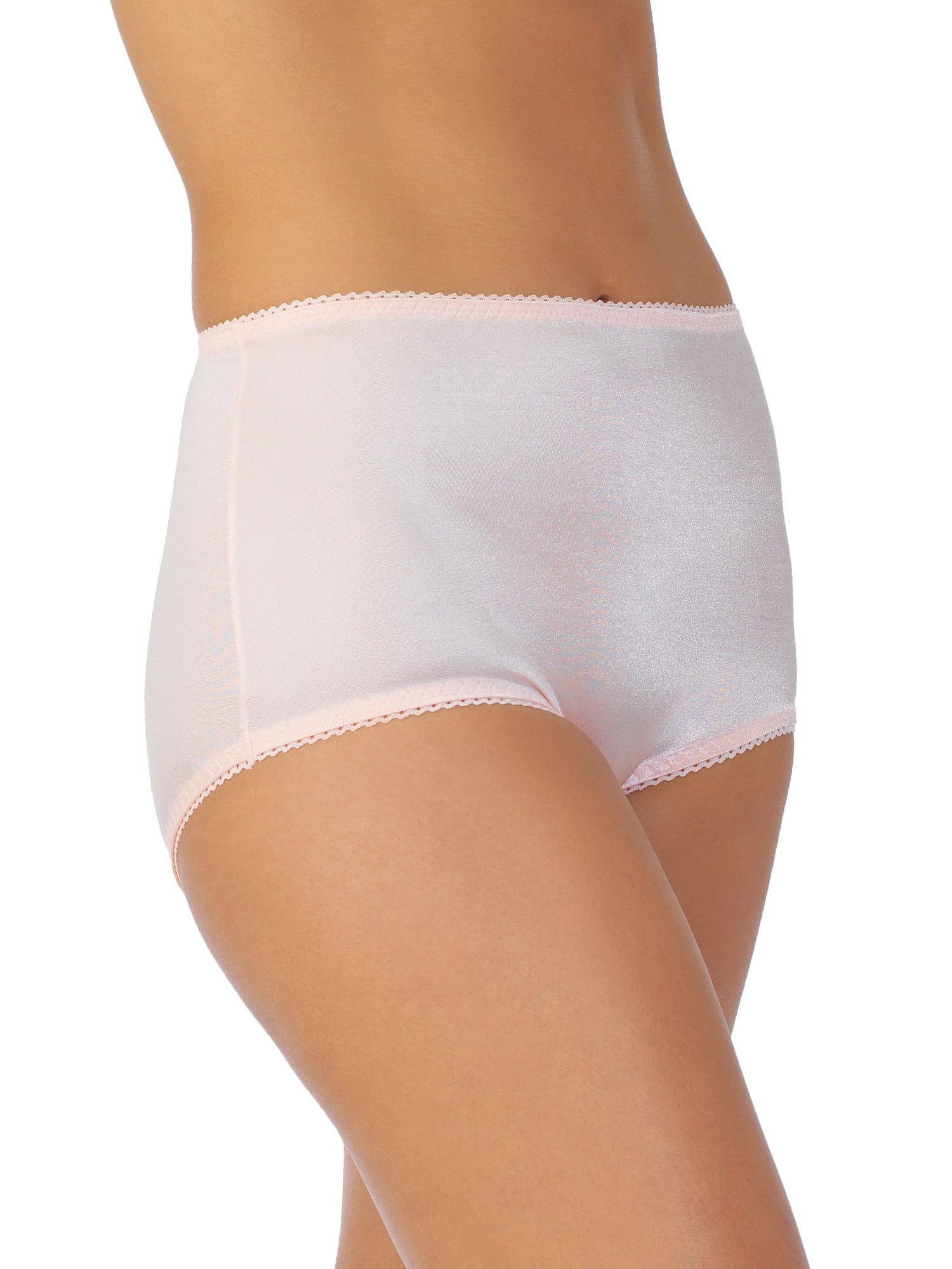 Vassarette Womens Undershapers Light Control Brief Panties Style 40001 9525