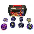 thumbnail image 4 of AMERTEER 8PCS Set Gyro Burst Launcher Portable Storage Box Boys Kids Toy Christmas Gift Black Set, 4 of 6