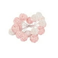 thumbnail image 2 of 300cm LED Rattan Ball String Lights, 20 Lights Safe Cool-Touch, Indoor/Outdoor Decor for Christmas Bedroom Wedding Girl-Style Space,Pink, 2 of 7