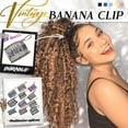 thumbnail image 2 of CEHVOM Vintage Hair Clip Double Comb Hair Accessory Stretchable 20 teeth, 2 of 3