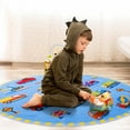 thumbnail image 5 of Conbriboy Round Kids Carpet Playmat Rug Car 47in Soft & Non-Slip Soft Crawling Play Mat for Children Toddlers Bedroom Playing and Learning,Non-slip and machine washable Classroom Rug, 5 of 10