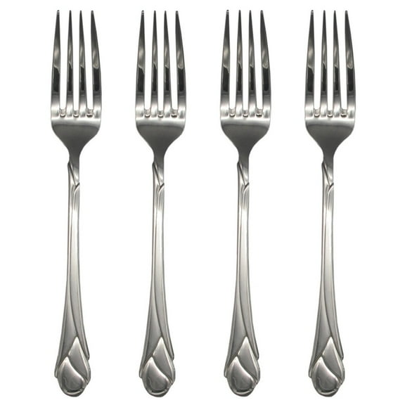 Mikasa Sweet Pea 18/8 Stainless Steel Dinner Fork (Set of Four)