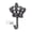 6051, variant on Entryway Wall Hook Decorative Crown Iron Hanger for Keys, Scarves and Hats with Vintage Wall Accent for Home Display