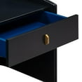 thumbnail image 5 of Collins Black Lacquer Nightstand, 5 of 7