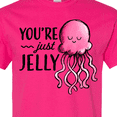 thumbnail image 4 of Inktastic You're Just Jelly with Pink Jellyfish T-Shirt, 4 of 5